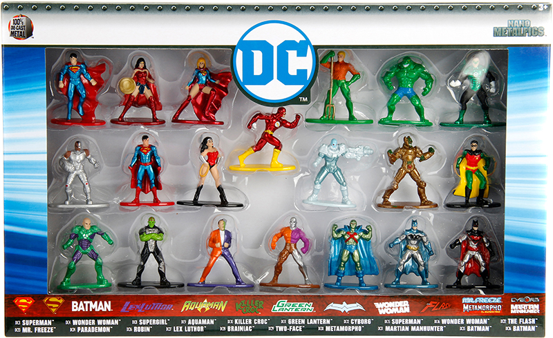 

Набор фигурок DC 20-Pack (4 см)