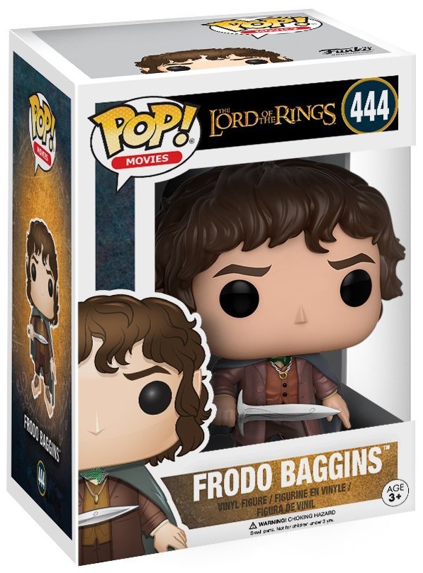 цена Фигурка Funko POP Movies: Lord Of The Rings – Frodo Baggins (9,5 см)