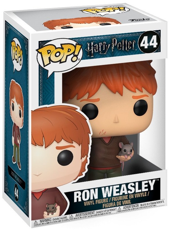 

Фигурка Funko POP: Harry Potter – Ron Weasley With Scabbers (9,5 см)