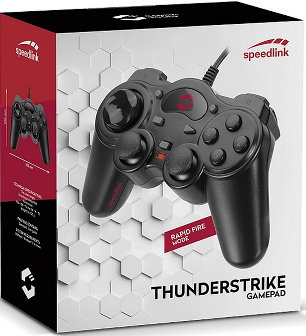 

Геймпад Speedlink ThunderStrike проводной для PC