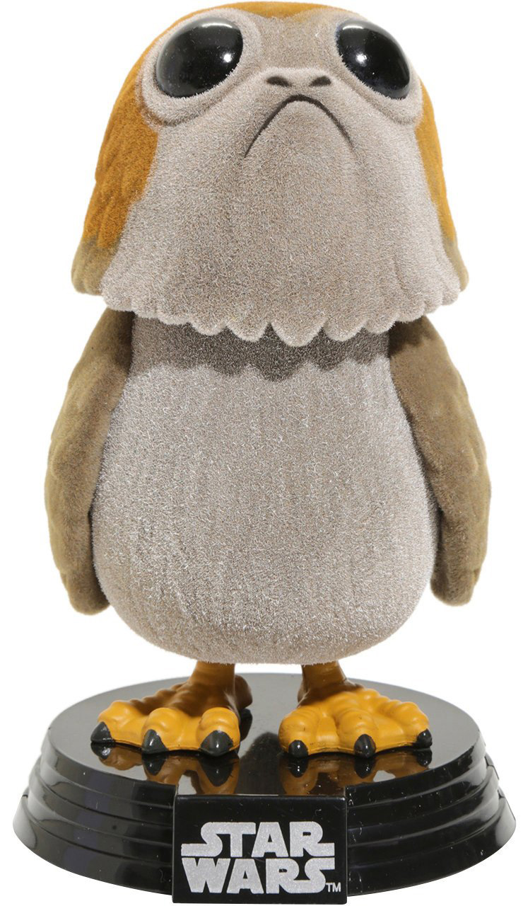 

Фигурка Funko POP: Star Wars: The Last Jedi – Porg Flocked Closed Mouth Bobble-Head (9,5 см)