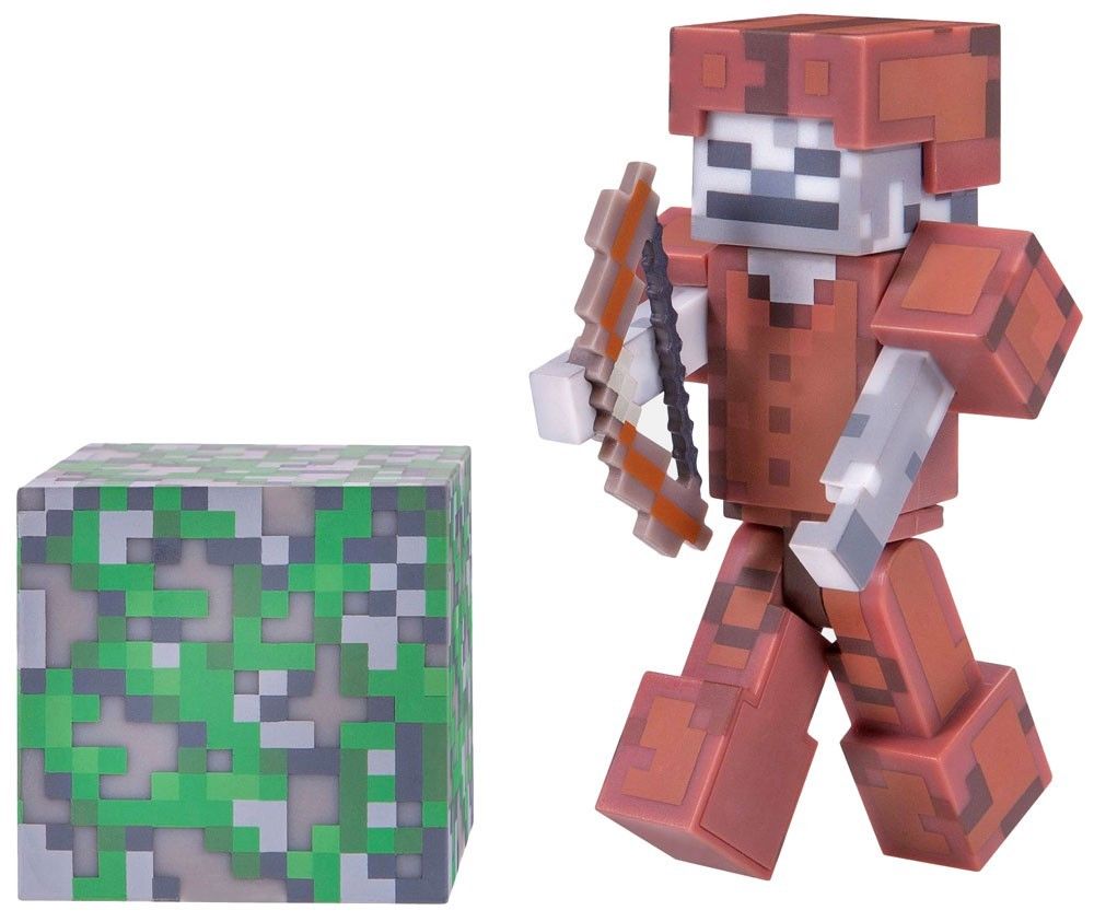 

Фигурка Minecraft Series 3: Skeleton In Leather Armor (8 см)