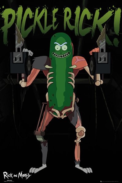 

Плакат Rick And Morty: Pickle Rick (№92)