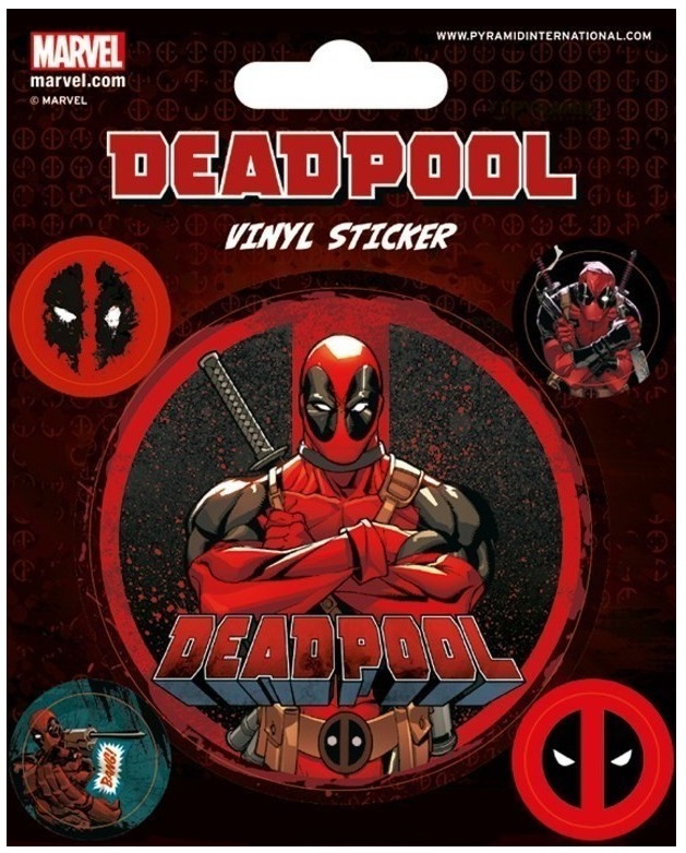 Набор стикеров Deadpool