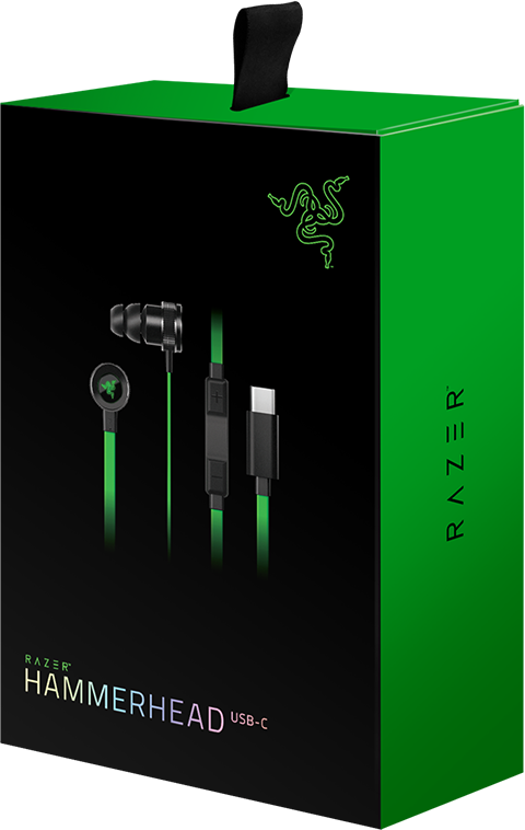 

Гарнитура Razer Hammerhead USB-C для PC / Android