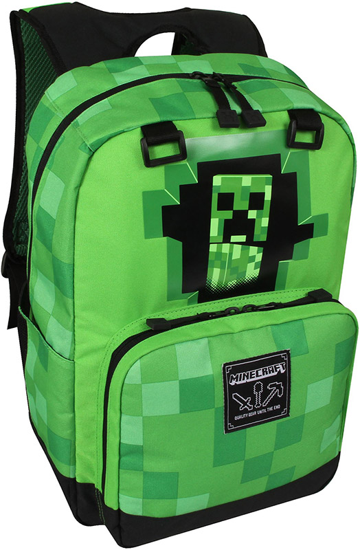 

Рюкзак Minecraft: Creepy Creeper (зеленый)