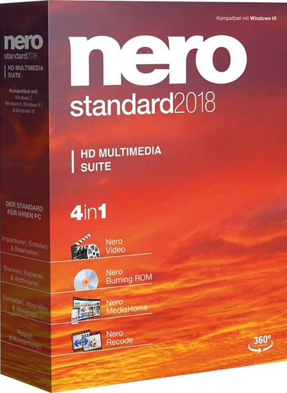 цена Nero 2018 Standard Suite (Цифровая версия)