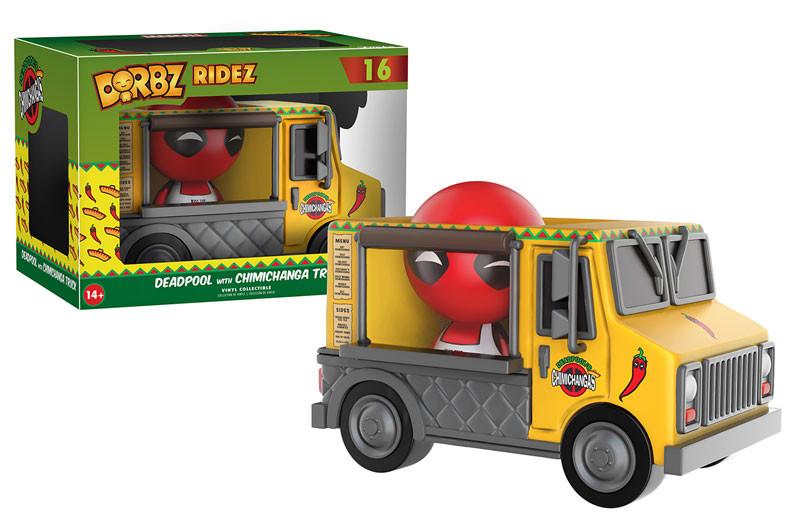 

Фигурка Funko Dorbz Ridez: Deadpool With ChimichangaTruck (7,5 см)