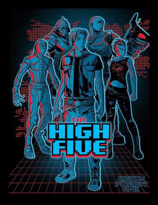 

Постер в раме Ready Player One: The High Five