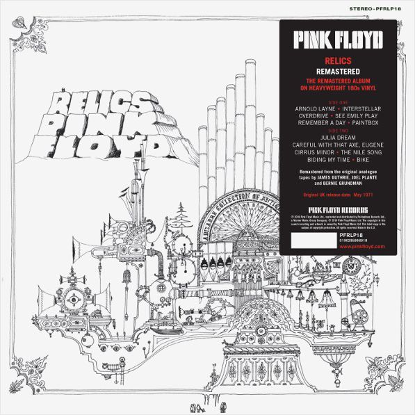 Pink Floyd – Relics (LP) emi pink floyd relics coloured vinyl lp