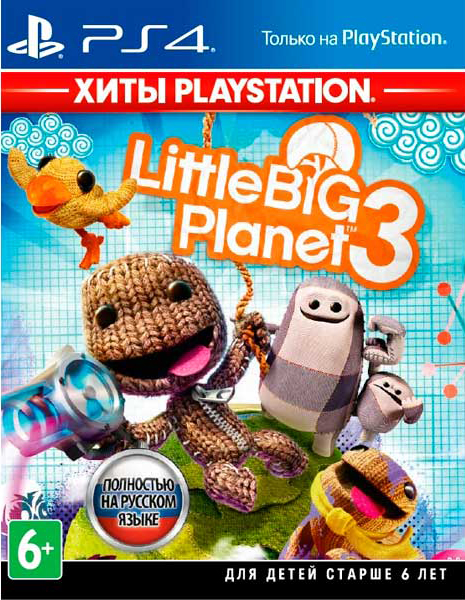 LittleBigPlanet 3 (Хиты PlayStation) [PS4] цена и фото