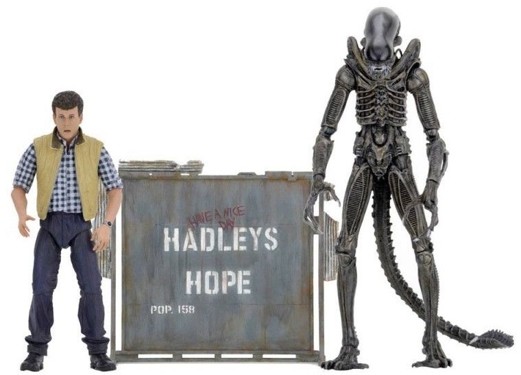 

Набор коллекционных фигурок Aliens: Hadley's Hope Set Carter J. Burke & Xenomorph Warrior