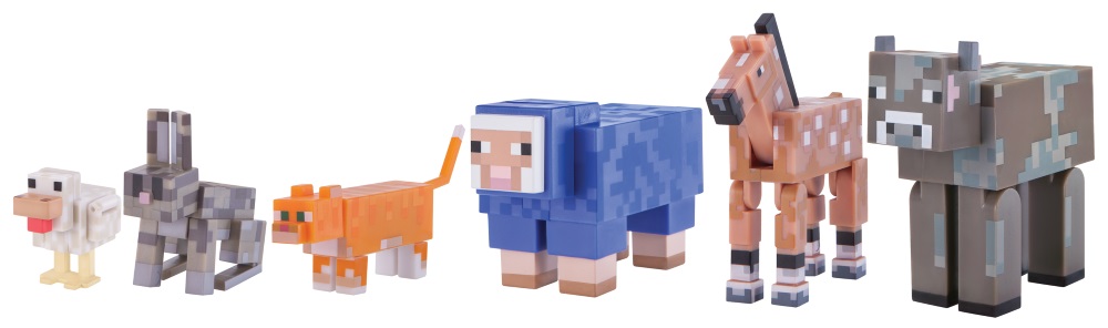 

Набор фигурок Minecraft: Tame Animals (6-Pack)