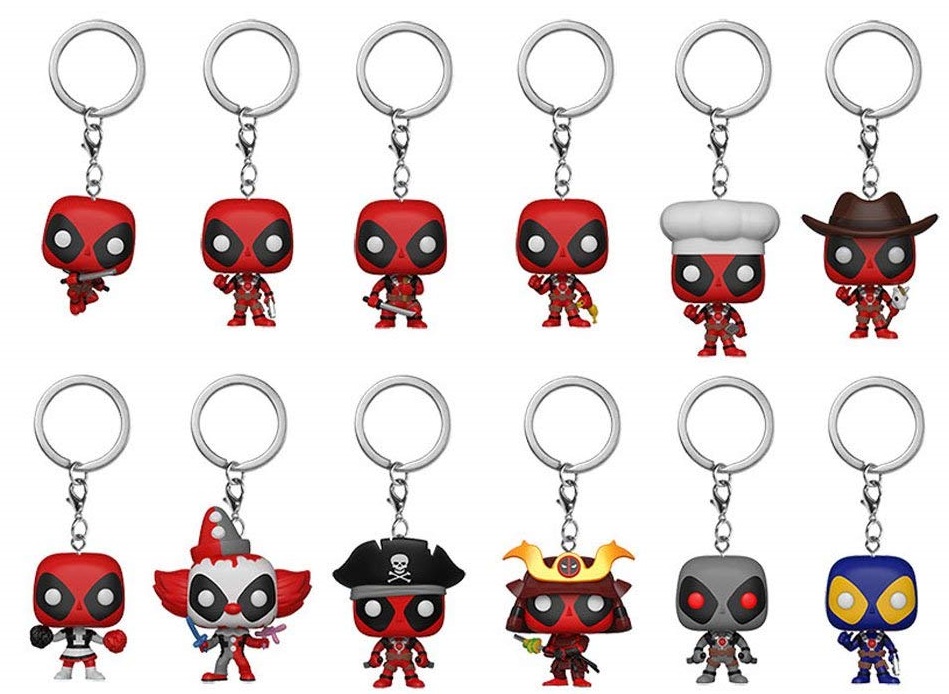

Брелок Funko POP Pocket: Deadpool – Mystery Blind Box (1 шт. в ассортименте)
