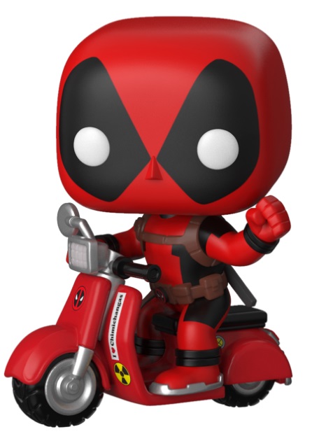 Фигурка Funko POP Rides: Deadpool – Deadpool On Scooter Bobble-Head (9,5 см)