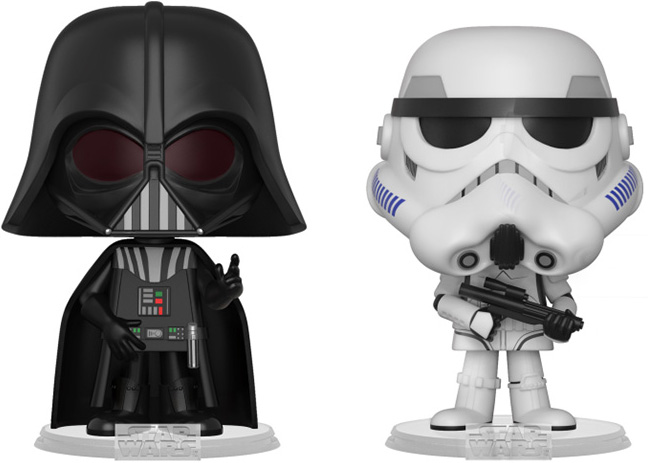 

Фигурка Funko Vynl: Star Wars – Darth Vader + Stormtrooper (9,5 см)