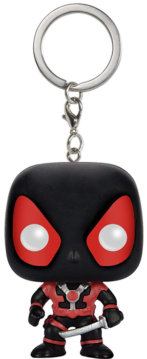 

Брелок Funko POP Marvel: Deadpool – Deadpool In Black Suit