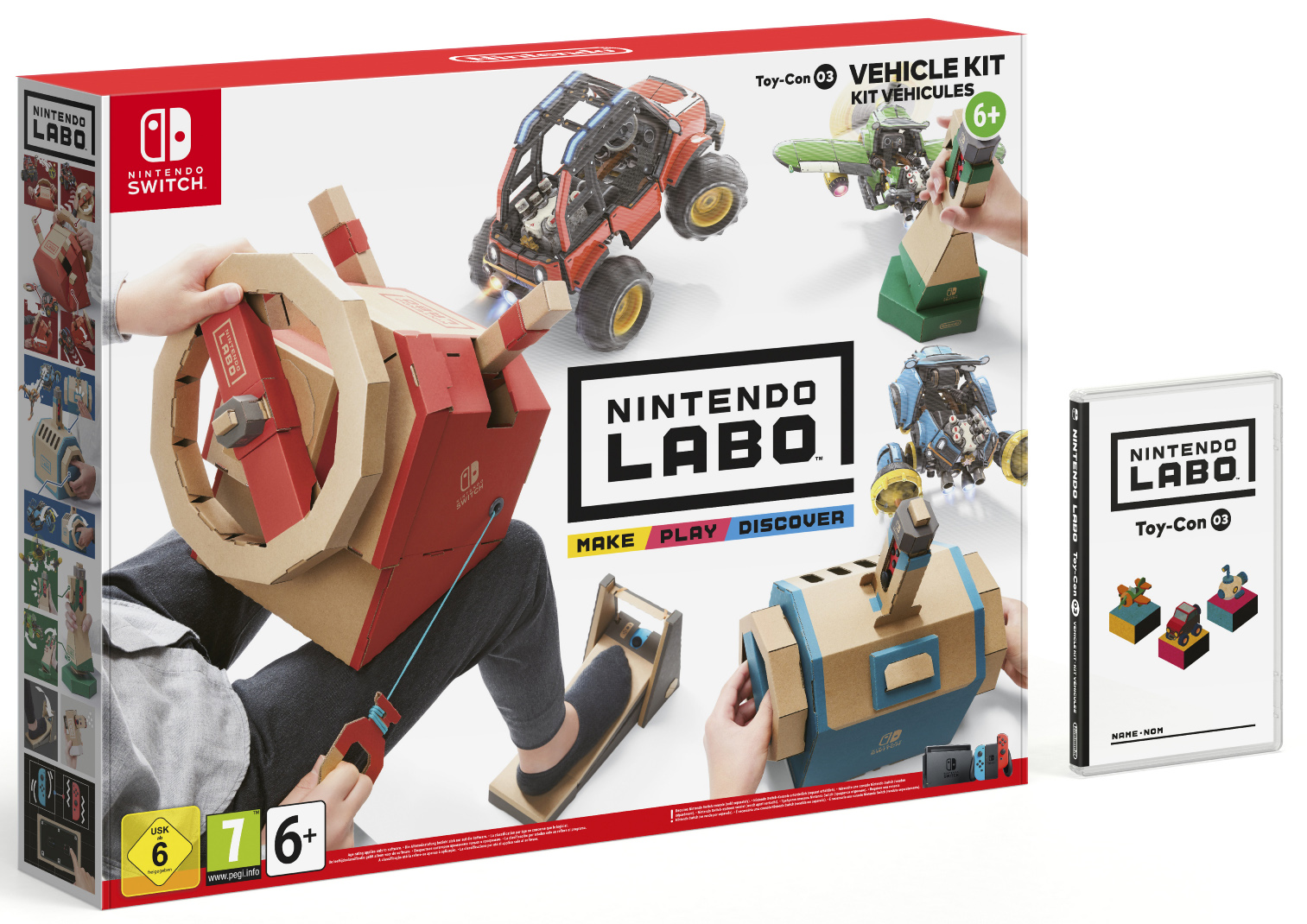 

Nintendo Labo: набор «Транспорт» [Switch]