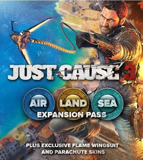 

Just Cause 3. Air, Land & Sea Expansion Pass. Дополнение [PC, Цифровая версия] (Цифровая версия)