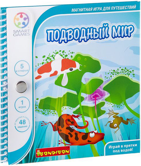 

Магнитная компактная игра для путешествий Подводный мир