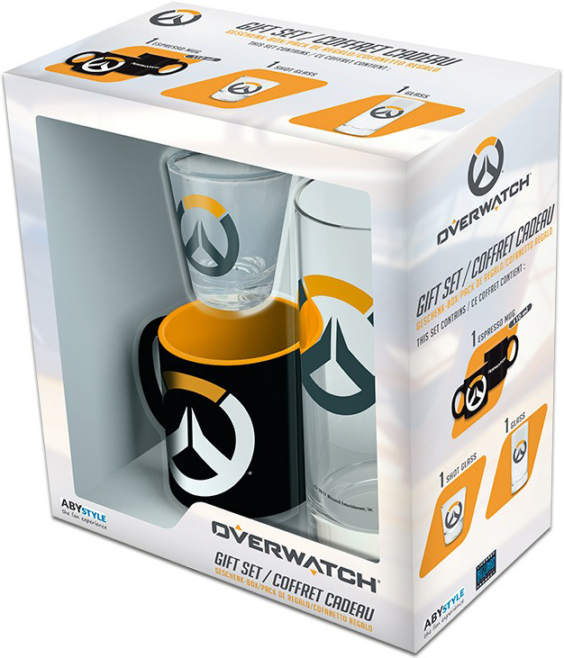 

Набор Overwatch Logo (кружка мини + стакан + рюмка)