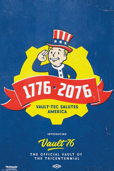 Плакат Fallout 76: Tricentennial (№186)