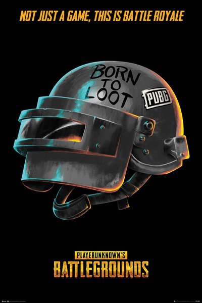 

Плакат PlayerUnknown`s Battlegrounds: Born To Loot (№192)
