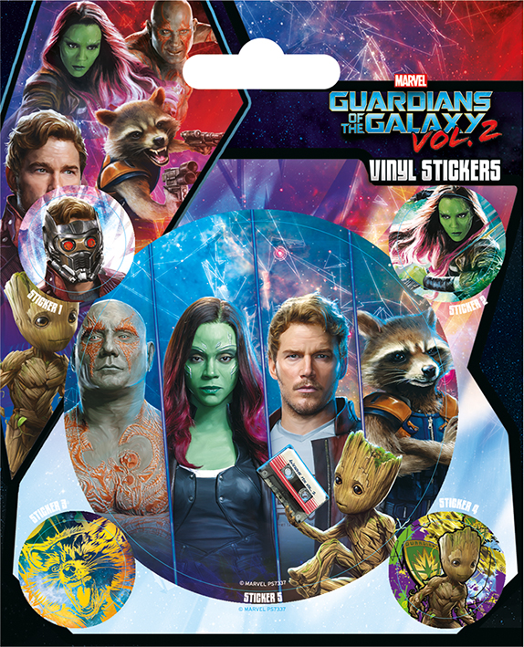 Набор стикеров Guardians Of The Galaxy Vol. 2: Team цена и фото