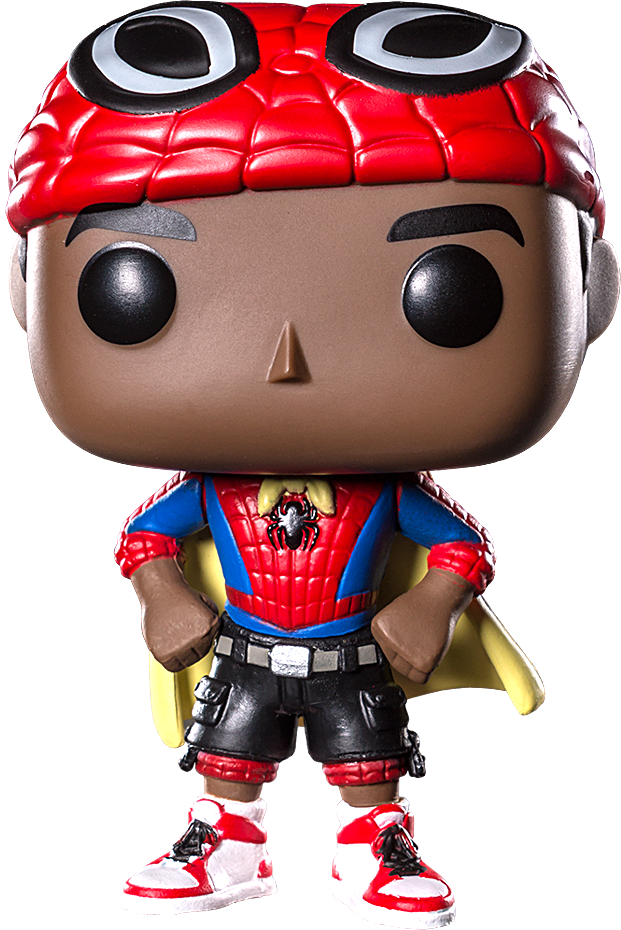 

Фигурка Funko POP: Spider-Man Into The Spider-Verse – Miles Morales With Cape Bobble-Head (9,5 см)