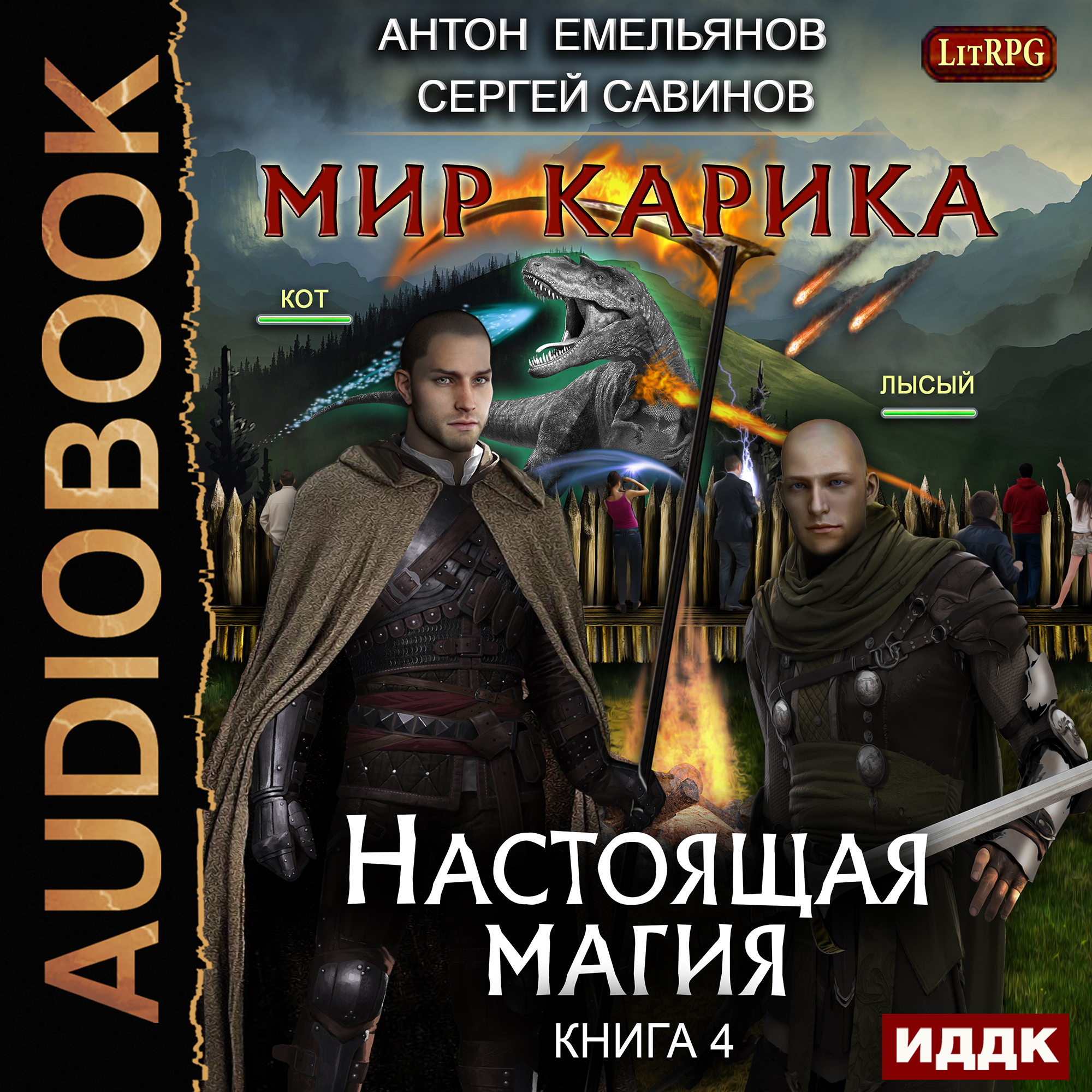 Цикл книг аудиокниг. Мир Карика 4. настоящая магия.
