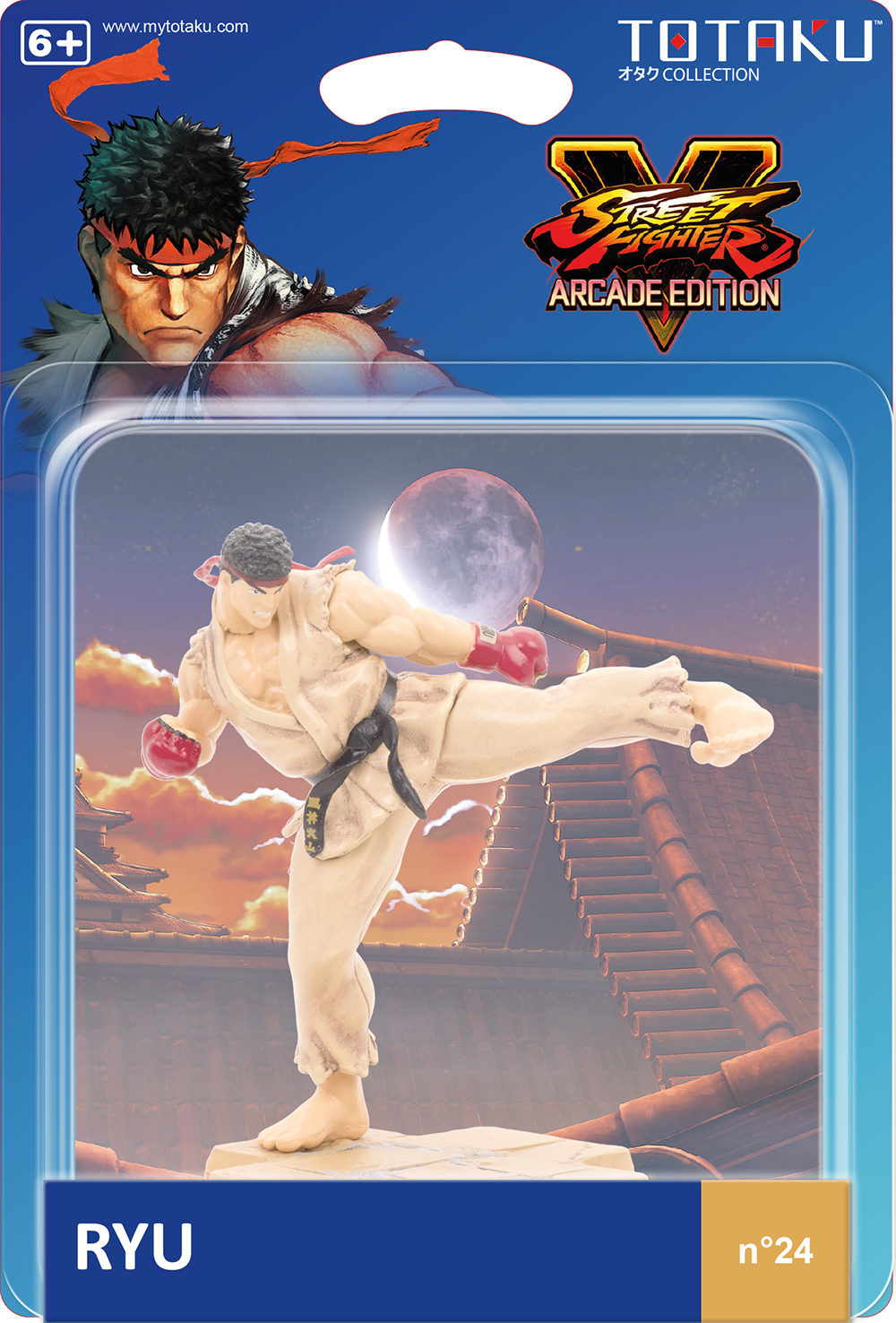 Фигурка TOTAKU Collection: Street Fighter 5 – Ryu. Arcade Edition (10 см)