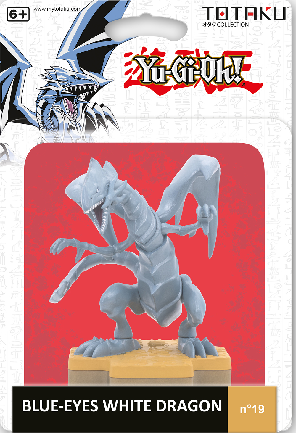 цена Фигурка TOTAKU Collection: Yu-Gi-Oh! – Blue-Eyes White Dragon (10 см)