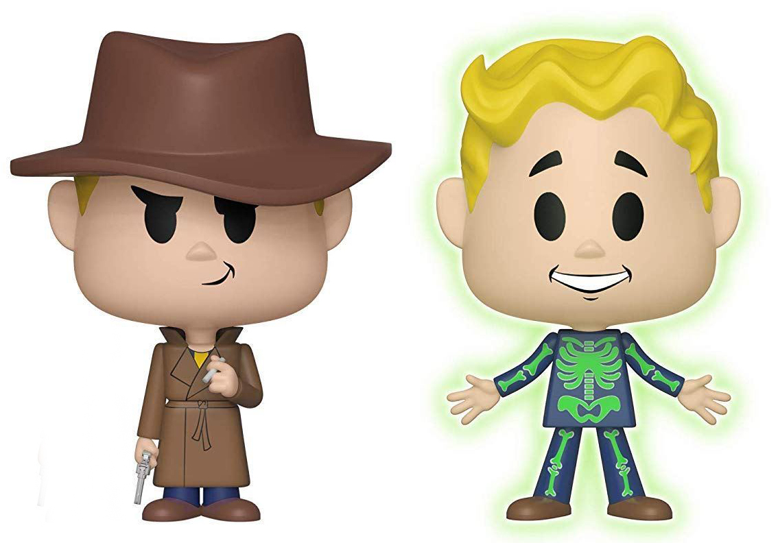 Фигурка Funko Vynl: Fallout – Mysterious Stranger + Adamantium Skeleton (2-Pack) от 1С Интерес