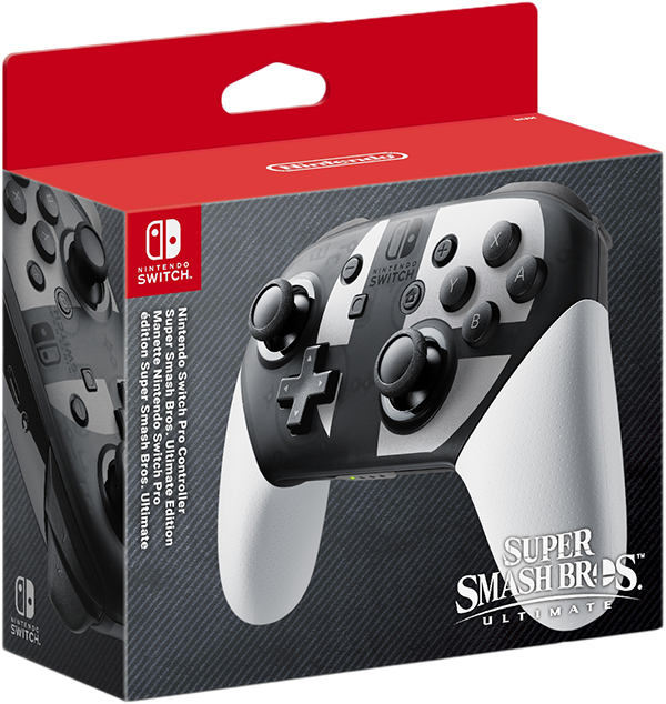 

Контроллер Nintendo Switch Pro беспроводной в стиле Super Smash Bros. Ultimate