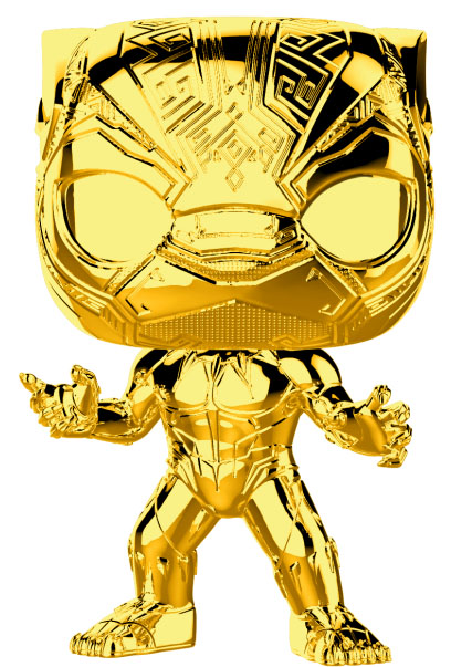 

Фигурка Funko POP Marvel: The First Ten Years – Black Panther Chrome Bobble-Head (9,5 см)