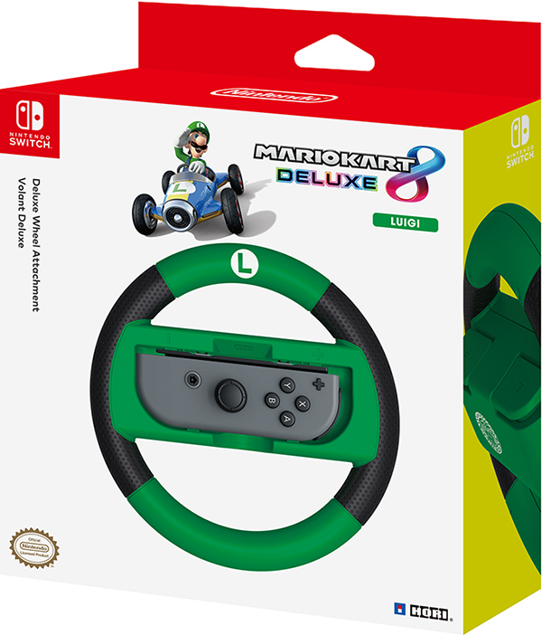 

Гоночный руль Hori Luigi для Nintendo Switch