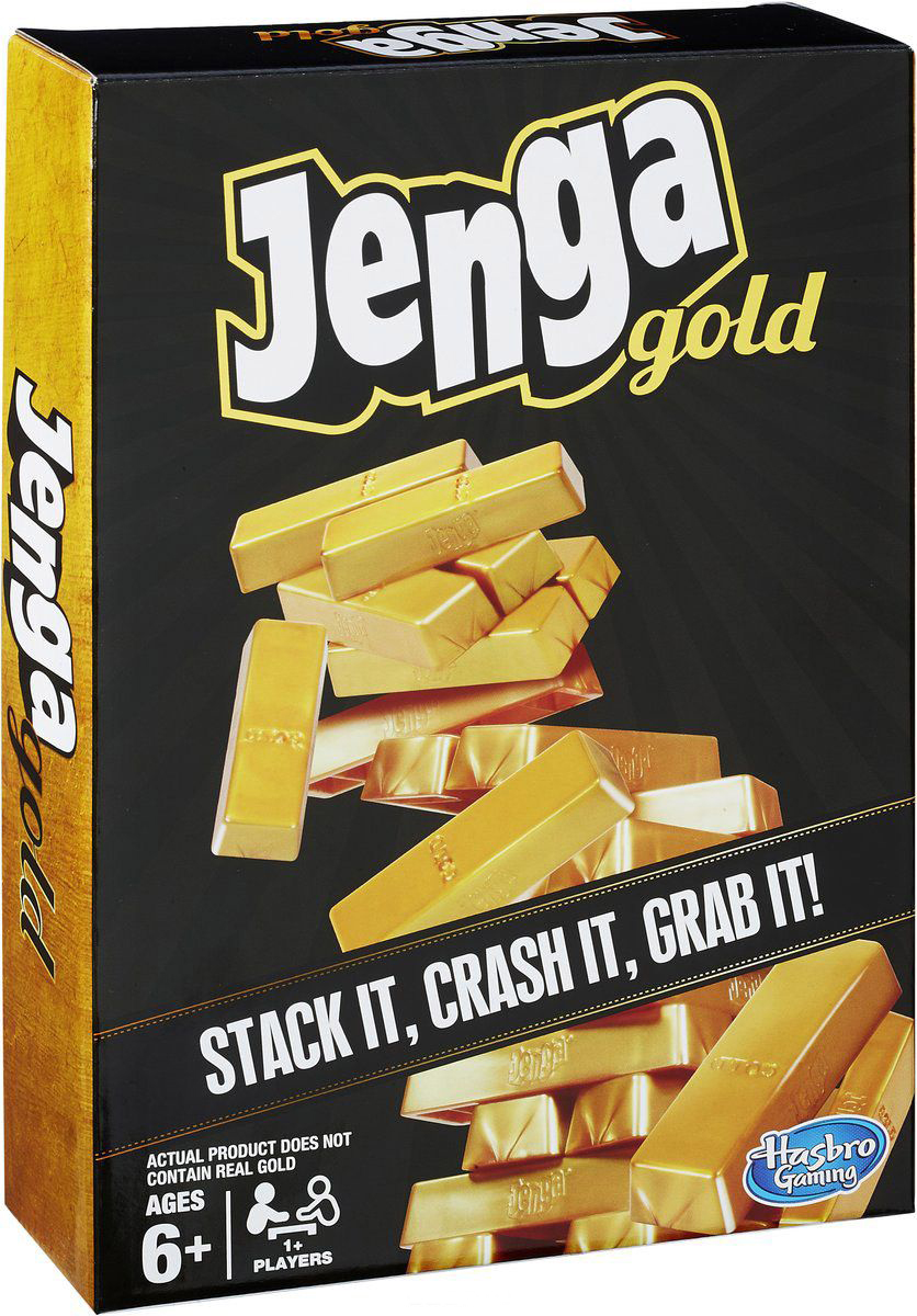 

Настольная игра Jenga Gold
