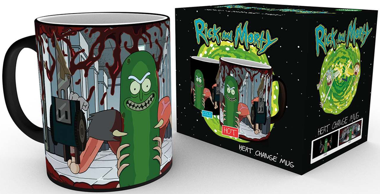 

Кружка Rick And Morty: Pickle Rick Heat Change