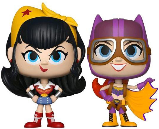 Фигурка Funko Vynl: DC Comics Bombshells – Wonder Woman + Batgirl (2-Pack) от 1С Интерес