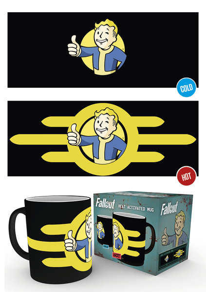 

Кружка Fallout 4: Vault Boy Heat Change