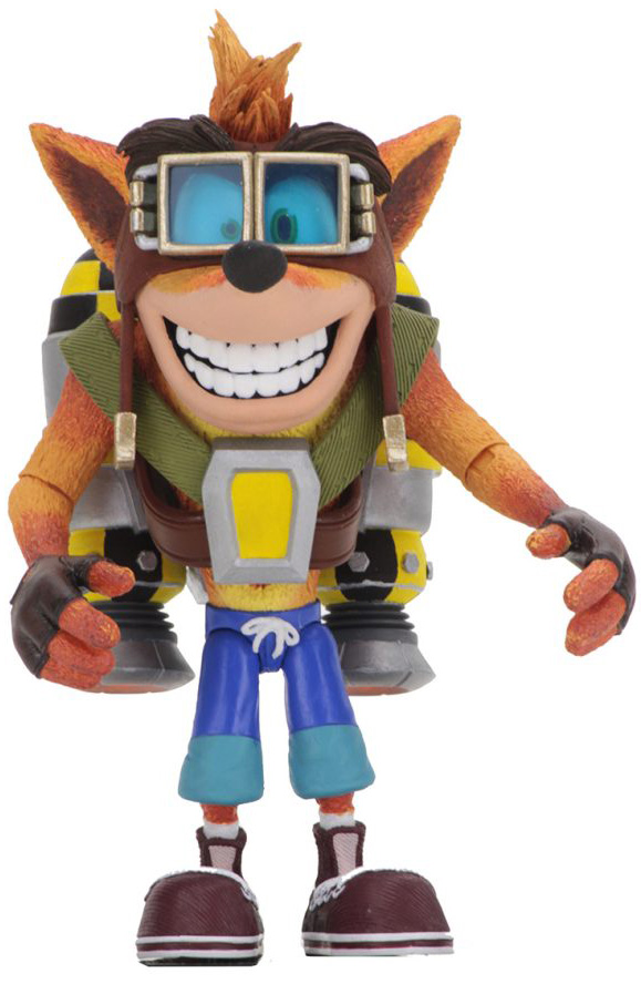 

Фигурка NECA: Crash Bandicoot – Deluxe Crash with Jetpack (17 см)