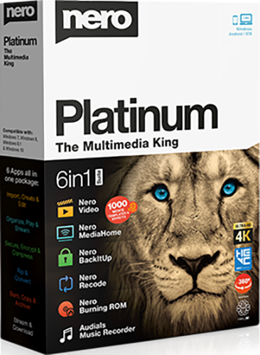 Nero Platinum Suite 2019 [PC, Цифровая версия] (Цифровая версия)