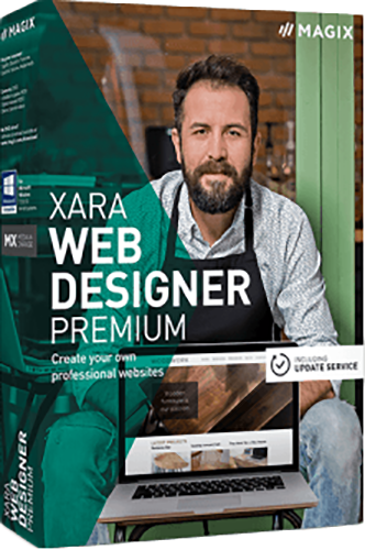 MAGIX Xara Web Designer Premium [Цифровая версия] (Цифровая версия)