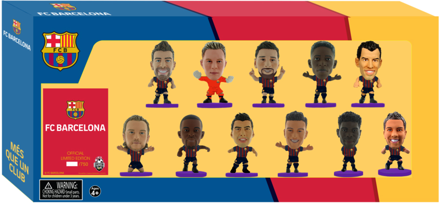 

Набор фигурок Barcelona: 11 Player Team