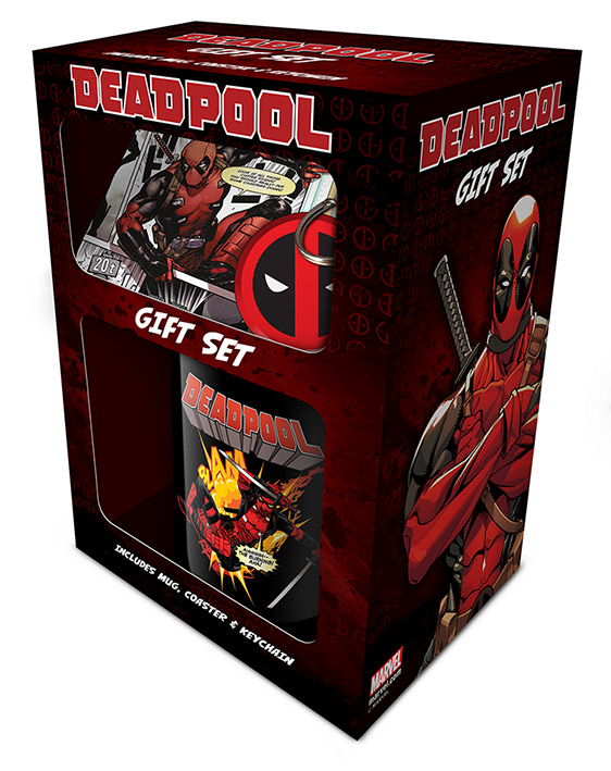 

Набор Deadpool (кружка + костер + брелок)