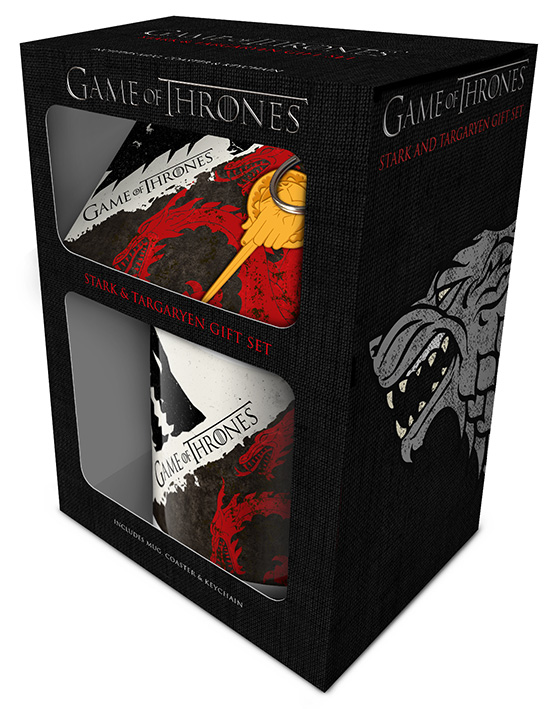 

Набор Game Of Thrones – Stark And Targaryen: кружка + костер + брелок