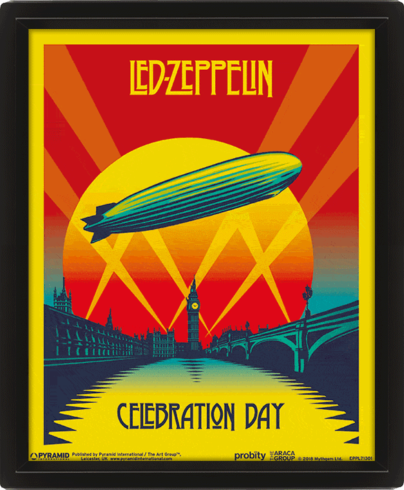

3D Постер Led Zeppelin: Celebration Day