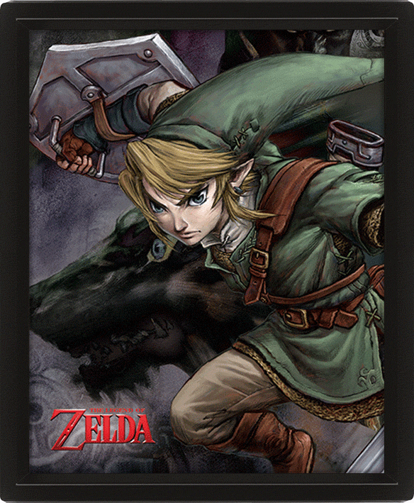 

3D Постер Nintendo: The Legend Of Zelda – Twilight Princess