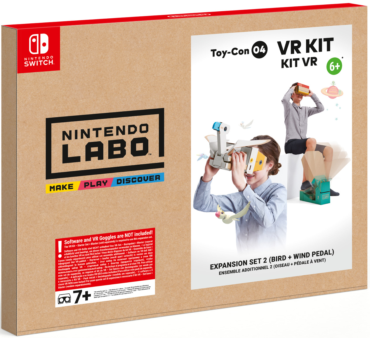 

Nintendo Labo: Набор VR (Expansion Set 2). Дополнительные материалы [Switch]