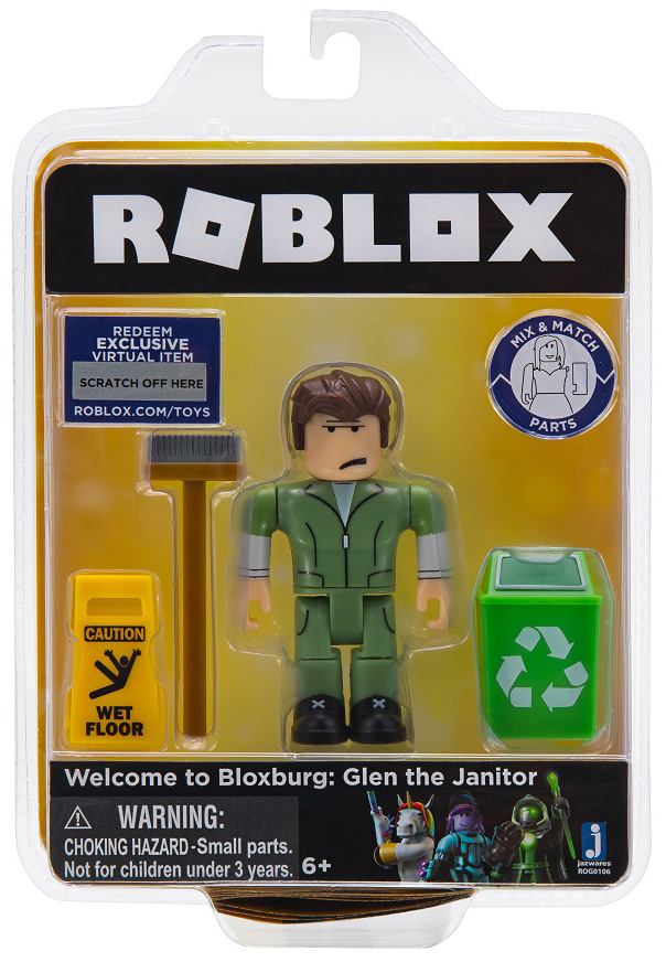 

Фигурка Roblox: Welcome To Bloxburg Glen The Janitor (17 см)